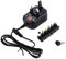 Ciciglow 6 in 1 Power Adapter, 3V/4.5V/5V/6V/7.5V/9V/12V 1.2A Adjustable Power Adapter 12W Multi Voltage Charger Plug for LED Light, Mini TV, Small Appliances (UK Plug)
