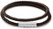 Calvin Klein Lederarmband für Herren Kollektion WRAPPED & BRAIDED Braun - 35000094