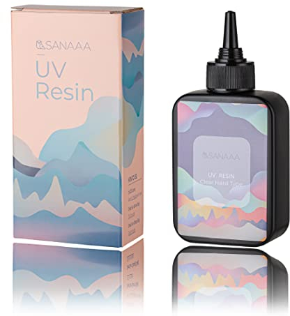 SANAAA Resina UV claro de tipo duro transparente UV solar curado resina para la fabricación de la joyería
