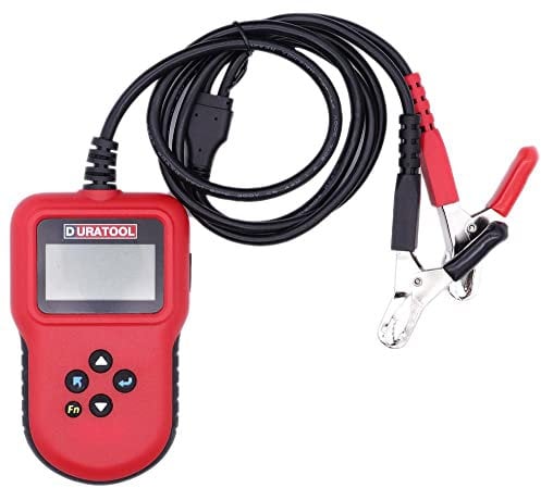 DURATOOL D03406 12V Lead Acid & Lithium Car Battery Tester