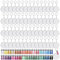 Niejgay Lot de 240 pièces pour sublimation ronds pour ornements de sublimation de glands pour transfert de