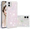 IMIRST Silicone Phone Case for Apple iPhone 11, Corner Airbag Fall Protection Bling Glitter Quicksand Liquid Sparkle TPU Case Cover for Apple iPhone 11. YBW Star Pink