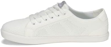 Xero Shoes Damen Dillon Klassische Freizeitsneaker — Leichte, atmungsaktive Schuhe für Damen — Weiß, Größe 42 EU