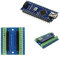 DUBEUYEW Nano Module Soldered, Nano Board CH340 Chip, 5V 16MHz for Arduino, with Mini USB Micro interfaces and Nano Terminal Adapter Shield Expansion Board (Nano Kit 1 Pc)