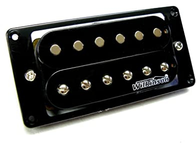 High Output Humbucker Wilkinson MWHBB, Bridge-Position schwarz, splitbar