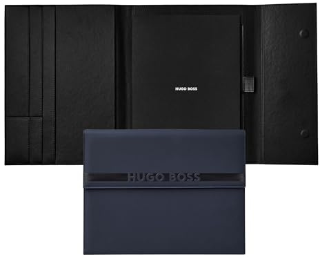 HUGO BOSS Cloud Conference Folder L Matte Blue