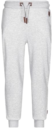 Naketano Herren Jogginghose Schnellbumser 2.0, Farbe:grey Melange, Größe:L