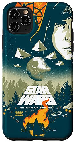 Star Wars Return of the Jedi Illustrated Retro Movie Poster Case for iPhone 11 Pro Max