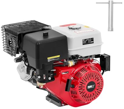 MSW Moteur 4 temps 16 ch monocylindre avec démarrage électrique - Moteur à essence Moteur thermique 4 temps