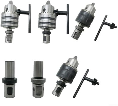 Lot de 2 mandrins de perceuse magnétiques de haute précision 19 mm