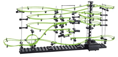 Interactive Marble Maze, Features A Customizable Design That Allows Children to Build Their Own Unique Marble Roller Coaster Tracks and Mazes, Fostering Creativity and Problem-Solving Skills