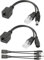 AYMBH PoE Adapter Injector & Splitter Kit, Passive, Ethernet 5V 12V 24V 48V, RJ45 for Surveillance Cameras, VoIP Phones, CCTV IP Cameras, Access Points Power 30W PoE, IEEE802.3af/at Standard (1 Pair)