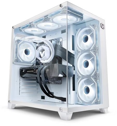 Vibox X-195 Gaming PC • Intel Core i9 14900KF 24-Kern • AMD Radeon RX 9070 XT 16GB • 32GB RAM • 1TB SSD • Windows 11 • WLAN 6 + Bluetooth 5.4