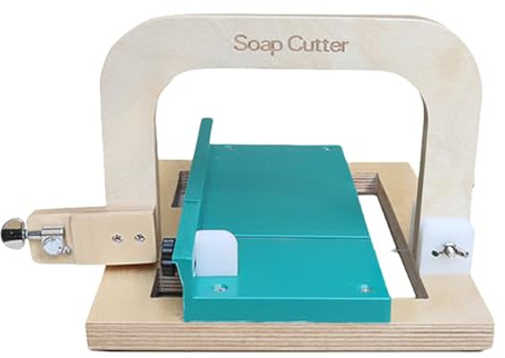 Fluxioxtna Wood Soap Cutter Professional Single Wire Soap Slicer Handmade Soap Loafs Cutter Soap Making Cutting Tool