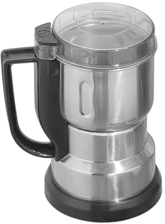 Macinaspezie Elettrico Professionale - Macinacaffè Elettrico | Caffe' Ellettrico | Smerigliatrice Elettrica Per Spezie Domestica In Acciaio Inossidabile | Macinatrice A Secco