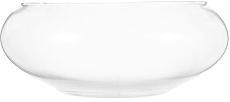 BETOOKY Glass Planter Pot Bowl for Succulents and Plants with Drainage, Elegant Fish Living Tank Suitable for Windowsill and Garden Decoration