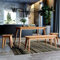 Krok Wood Esstisch Paris aus Massivholz (Buche, 75 x 50 x 75 cm)
