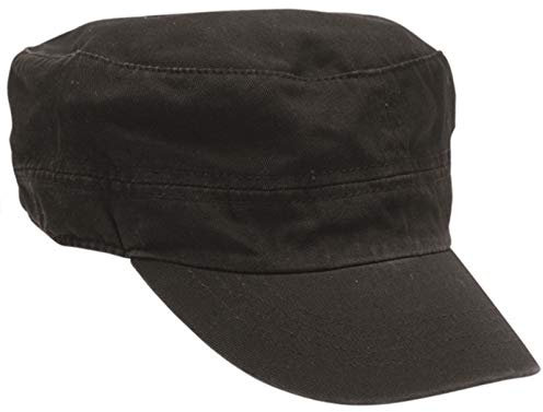 di Miltec Cappellino Baseball da Uomo Militare con Visiera Cappello Berretto Marines Nero (Nero)