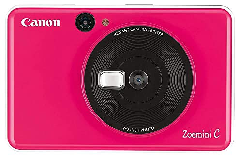 Canon Zoemini C - Fotocamera istantanea, Rosa brillante