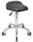 Staboos Rollhocker bis 160 kg - Sattelsitz ergonomisch geformter Praxishocker (Premium Rollen) Drehhocker höhenverstellbar (55 cm bis 75 cm) Breitsitz