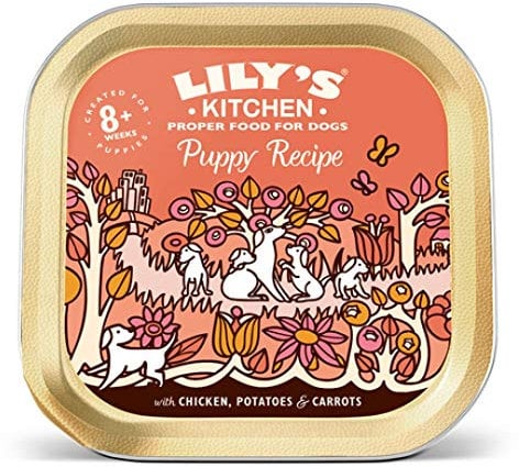 Lily's Kitchen Wet Dog Tray Puppy Recipe Chicken 150g (Pack of 10)
