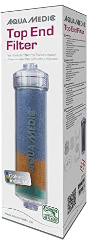 Aqua Medic Top End Filter, Reinstwasserfilter mit Farbindikator