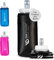 Diasports Faltbare Trinkflasche Festival & Sport | BPA-Freie Sportflasche FLASKY mit extra großer Öffnung | Deine Soft Flask für Unterwegs | Schwarz 300ml