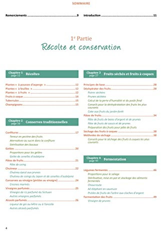 Une cuisine savoureuse au jardin-forêt