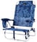CREVICOSTA QUALITY MARK MARCAS DE CALIDAD - Coral 2108 - Silla de Playa Plegable con reposabrazos, 9 Posiciones y Nevera Trasera (Flowers)