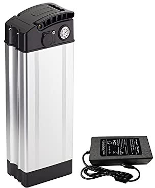 With charger 48V 13S8P 28Ah ebike battery Li-ion electric bicycle Whitebait Haiba shape 370x90x135mm