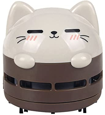 HERCHR Tischstaubsauger, USB Wiederaufladbar Tischstaubsauger, Tragbar Kabellos Mini Staubsauger, Tragbar Kabellos Handstaubsauger, Hohe Saugleistung Staub Reiniger Für Desktop, Büro