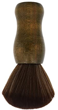 ERYUE Vinyl Record Player Cleaning Brush Multifunctional Cleaner Anti-Static Soft Turntable CD Brush Soft Bushy Anti-Static Nylon Wool Brush Head Beech Handle Dust Brush