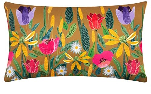 Wylder Nature House of Bloom Celandine Polyester Filled Outdoor Cushion