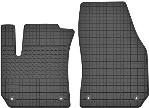 Gummimatten Vorne Gummi Fußmatten Satz für Opel Zafira B (2005-2014) - 2-teilig - Passgenau