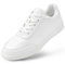 MIXIN Women Fashion Sneakers Lace Up Sneakers Low Top Casual Shoes for Women White Size 5