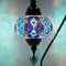 COOL MOSAIK Marokkanische Mosaik Tischlampe Handgefertigte Dekorative Türkische Mosaiklampe (18. Blau)