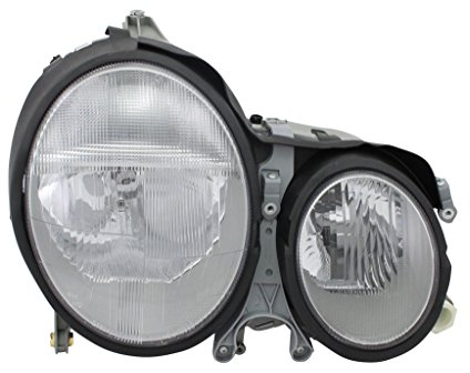 DEPO Scheinwerfer H7/H7 Kompatibel mit Mercedes W210 95-02
