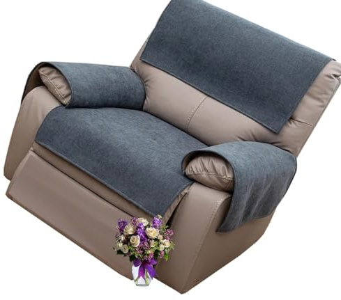 MeRcri Sofa Abdeckung Für Ledercouch, rutschfeste Sofa Cover, Couch überwurf Für Haustiere, Sofa Möbel Protector Verkauft in stück,Beige (Color : #8, Size : 55x55cm/2PCS)