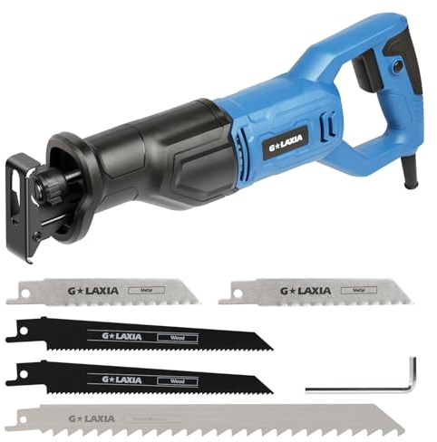 G LAXIA 6Amp 2800RPM Corded Reciprocating Saw