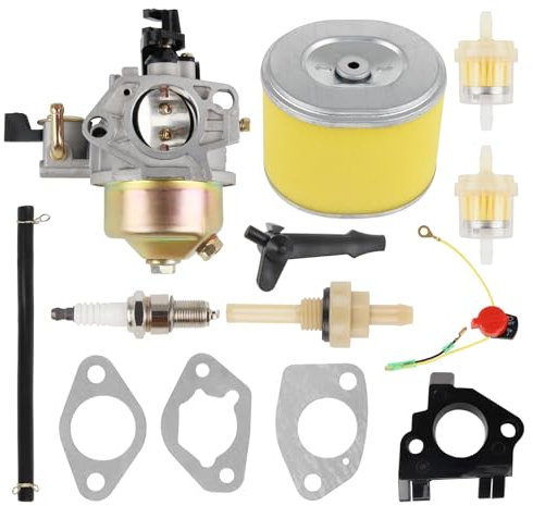 GX390 carburador kit compatible con GX340 GX360 11HP 13HP WT40XK1 WT40XK2 Cortacésped motor generador reemplaza #16100-ZF6-V01