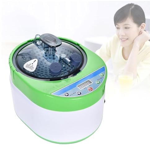 Home Spa Sauna Steam Generator, Portable Sauna Fumigation Machine with Remote Control, 1-16 Gears/Adjustable Time 1-99 Min, for Sauna Tent, Steam Bath Box
