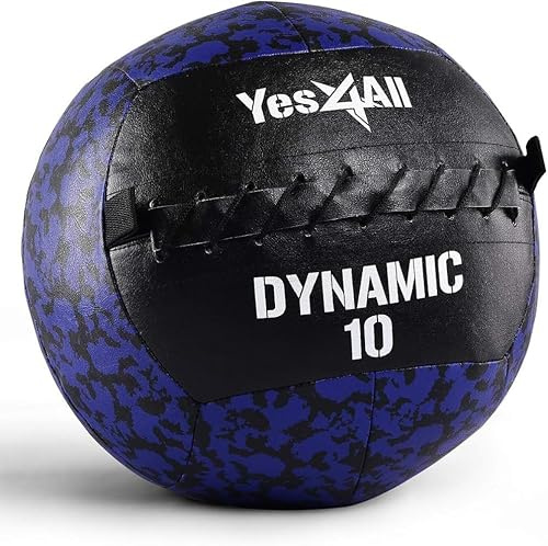 Yes4All Wall Ball, Soft Medicine Ball for Core Training and Workouts