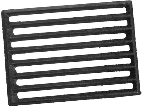 KONTONTY Metall Kaminrost Eisen Brennholz Ofen Kanalrost Stark