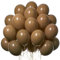 Luftballons Braun 100 Stück,Ballons Geburtstag,Helium Ballons,12 Zoll Braun Partyballon für Kinder Geburtstag Hochzeit Valentinstag Babyparty