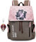 QUANJIAFU Anime Rucksack FüR Demon-Slayer-Nezuko-Cosplay-Rucksack 42x27x12cm