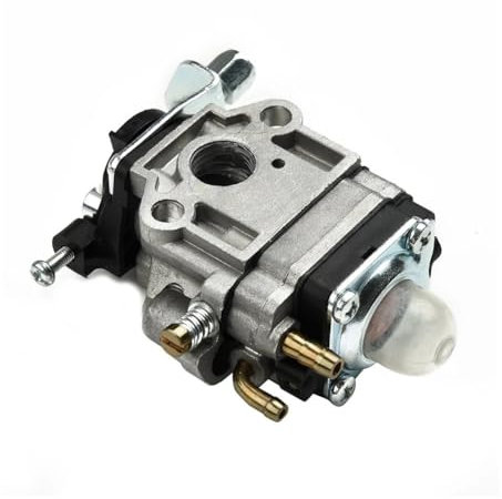 WUWMTUTCK Vergaser-Set/Kit passend for AL-KO Freischneider BC410 BC 4125 4535 Rasenmäher Ersatzvergaser Zündkerze Kraftstofffilter Schlauchteil