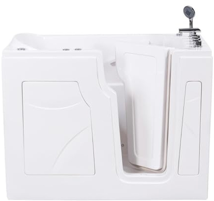 Ashford 1200 Whirlpool & Airspa Easy Access Walk-in Bath - Right Hand
