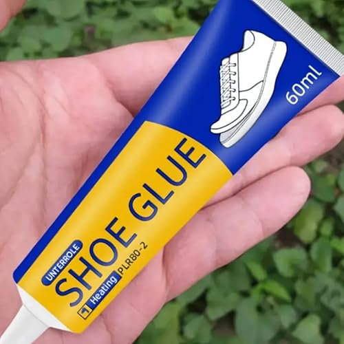 Super Strong Waterproof Shoe Glue for Sole Repair - Non-Hardening Adhesive for Leather and Rubber - Transparent