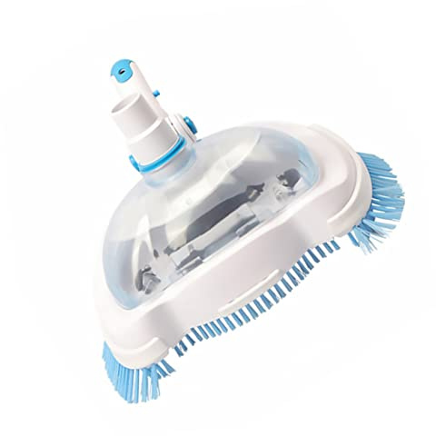 UPKOCH Aspirateur de Nettoyage pour Piscine Succion Plastique avec Couvercle Transparent Accessoire Pratique pour Nettoyage de Fond et Murs de Efficacité et Utilisation Simple