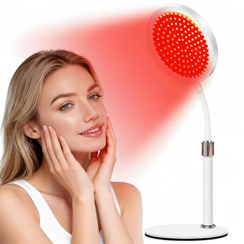 Warmforwel Lámpara de Infrarrojos Luz Roja 850nm 660nm para Uso Diario